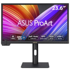 ASUS ProArt PA24US computer monitor 59,9 cm (23.6") 3840 x 2160 Pixels 4K Ultra HD LCD Zwart