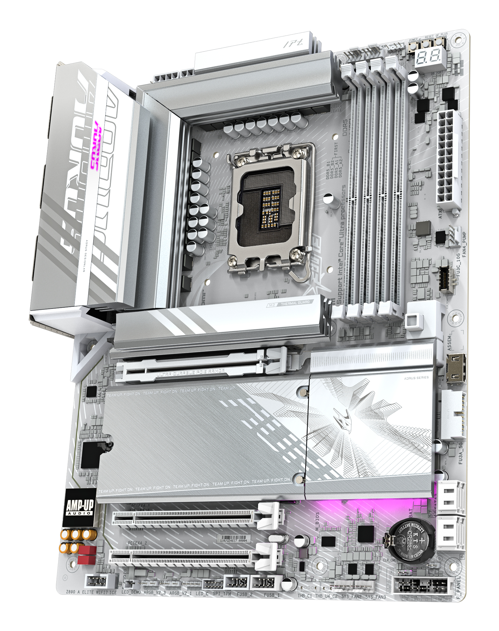 GIGABYTE Z890 AORUS ELITE WIFI7 ICE Intel Z890 LGA 1851 (Socket V1) ATX - Afbeelding 5