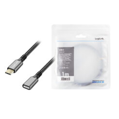 LogiLink CUA0109 USB-kabel USB 3.2 Gen 1 (3.1 Gen 1) 2 m USB C 5 Gbit/s 100 W Zwart, Grijs - Afbeelding 6