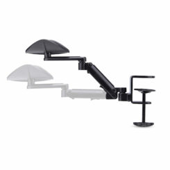 StarTech.com Verstelbare Armsteun voor Bureau, Ergonomische Arm/Elleboogsteun, 360-graden Rotatie, Kleminstallatie zonder Boren, Zwart - Afbeelding 6