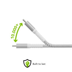 dbramante1928 CB25CCGR7120 USB-kabel USB 2.0 2,5 m USB C 0,48 Gbit/s Wit - Afbeelding 4
