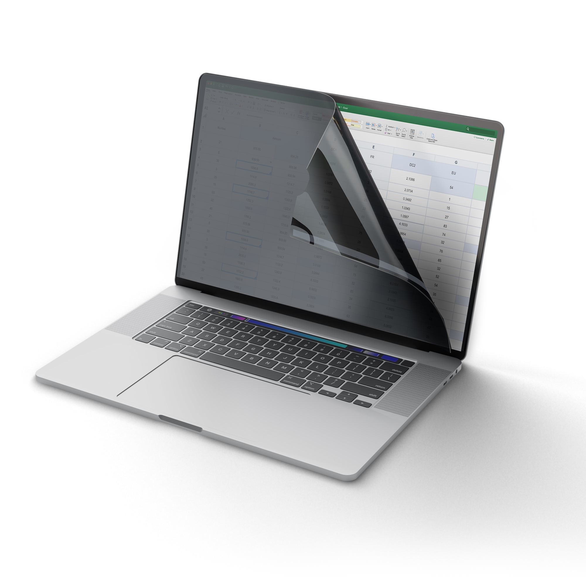 StarTech.com 16-inch MacBook Pro M1 M2 M3 M4 Flip-Over Laptop Privacy Filter, Blauw Licht Filter, Dubbelzijdig, Anti-Reflectie Mat of Glanzend - Afbeelding 4