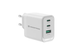 Conceptronic ALTHEA21W65 oplader voor mobiele apparatuur Universeel Wit AC Snel opladen Binnen
