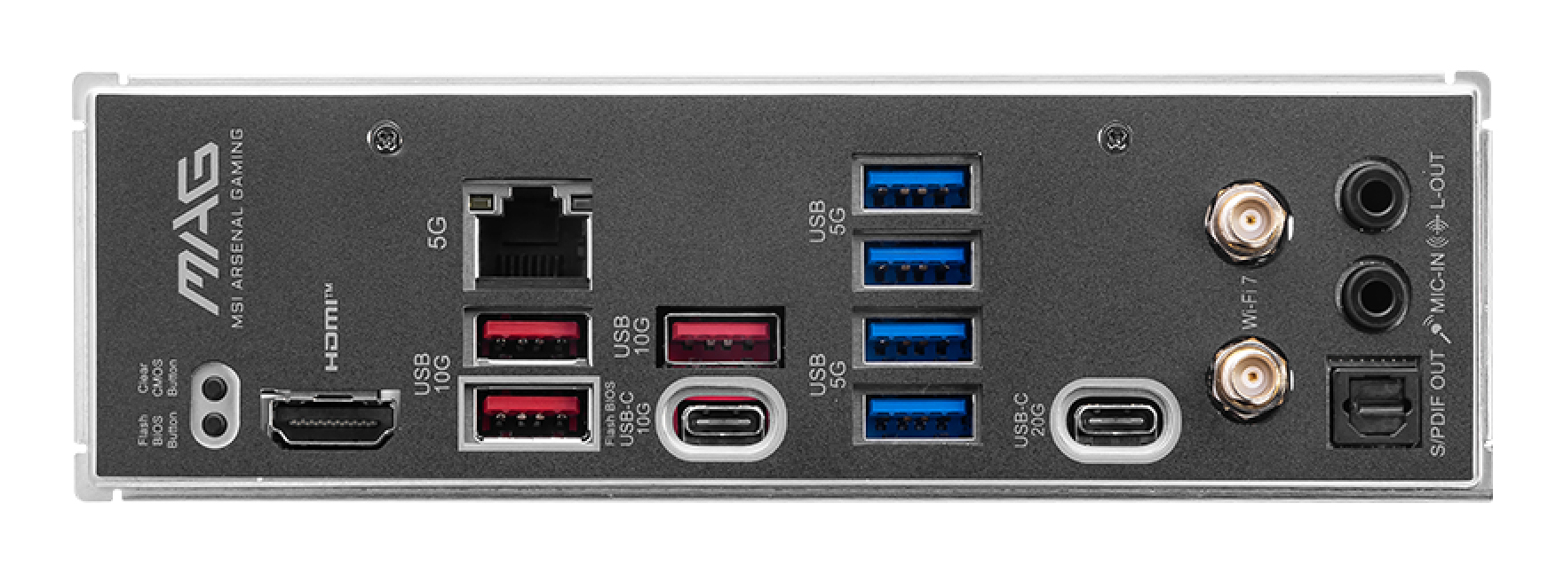 MSI MAG B850M MORTAR WIFI moederbord AMD B850 Socket AM5 micro ATX - Afbeelding 6