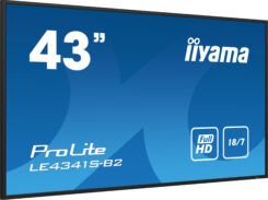 iiyama PROLITE LE4341S-B2 Digitale signage flatscreen 108 cm (42.5") LCD 350 cd/m² Full HD Zwart 18/7 - Afbeelding 2