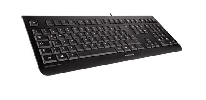 CHERRY KC 1000 toetsenbord Kantoor USB QWERTY Spaans Zwart - Afbeelding 4