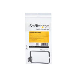 StarTech.com 1U Verticale 5,7 x 10cm Server Rack Kabelmanagement D-Ring Haak; Rackmonteerbare Netwerk Kabelorganizer; Kabelmanager voor 19" en 10" Serverkasten - Afbeelding 6