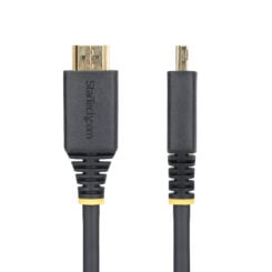 StarTech.com 3m High Speed HDMI Kabel met Grip Connectors, 4K 60Hz/1440p 144Hz, HDR10/HDCP 2.2/ARC, 18Gbps, UHD HDMI Kabel voor TV/Monitor/Display, TPE Mantel - Afbeelding 4