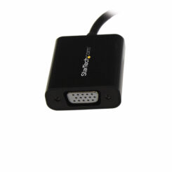 StarTech.com Mini DisplayPort naar VGA Adapter, Actieve Mini DP naar VGA Converter, 1080p Video, mDP of Thunderbolt 1/2 Mac/PC naar VGA Monitor/Projector/Display, mDP 1.2 naar VGA Dongle, Zwart - Afbeelding 4