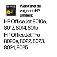 HP 912 originele gele inktcartridge - Afbeelding 3