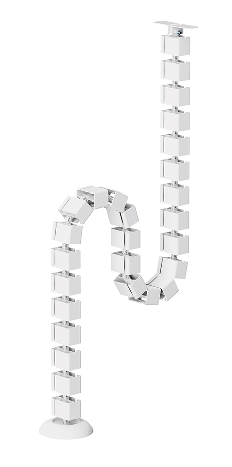 Neomounts ADS06-130WH Kabelgeleider - schroefbevestiging - universeel - Afbeelding 5
