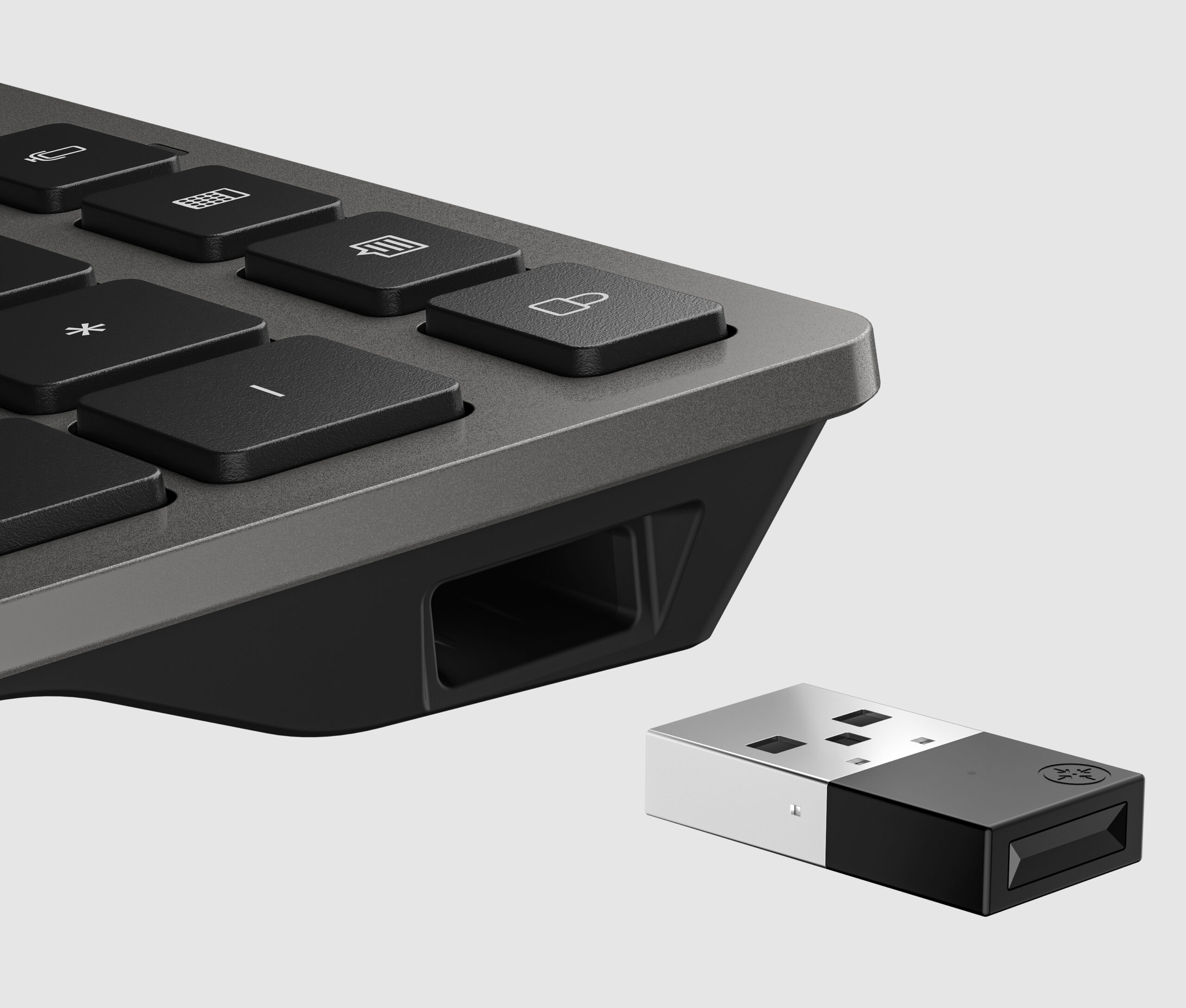 HP 725 Multi-Device Rechargeable Wireless Keyboard - Afbeelding 4