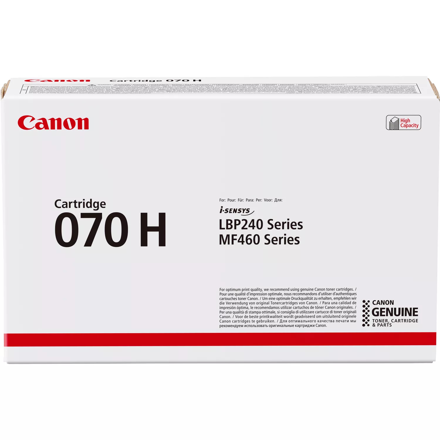 Canon 070H tonercartridge 1 stuk(s) Origineel Zwart - Afbeelding 2