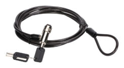 Conceptronic CUSTODIO02BNM kabelslot Zwart 1,8 m - Afbeelding 2