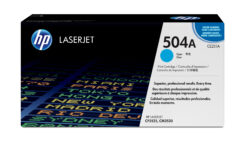 HP 504A originele cyaan LaserJet tonercartridge - Afbeelding 2