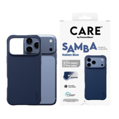 PanzerGlass CARE™ by ® Samba Case Italian Blue w. MagSafe iPhone 2026 Pro Max | 17 Pro Max mobiele telefoon behuizingen Hoes Transparant - Afbeelding 3