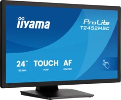 iiyama ProLite T2452MSC-B2 computer monitor 61 cm (24") 1920 x 1080 Pixels Full HD Touchscreen Zwart - Afbeelding 3
