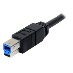 StarTech.com 3 m zwarte SuperSpeed USB 3.0-kabel A-naar-B - M/M - Afbeelding 3