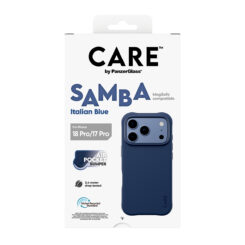 PanzerGlass CARE™ by ® Samba Case Italian Blue w. MagSafe iPhone 2026 Pro | 17 Pro mobiele telefoon behuizingen Hoes Transparant - Afbeelding 4