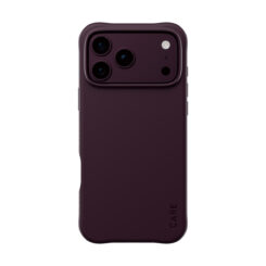 PanzerGlass CARE™ by ® Samba Case Dark Cherry w. MagSafe iPhone 2026 Pro Max | 17 Pro Max mobiele telefoon behuizingen Hoes Transparant