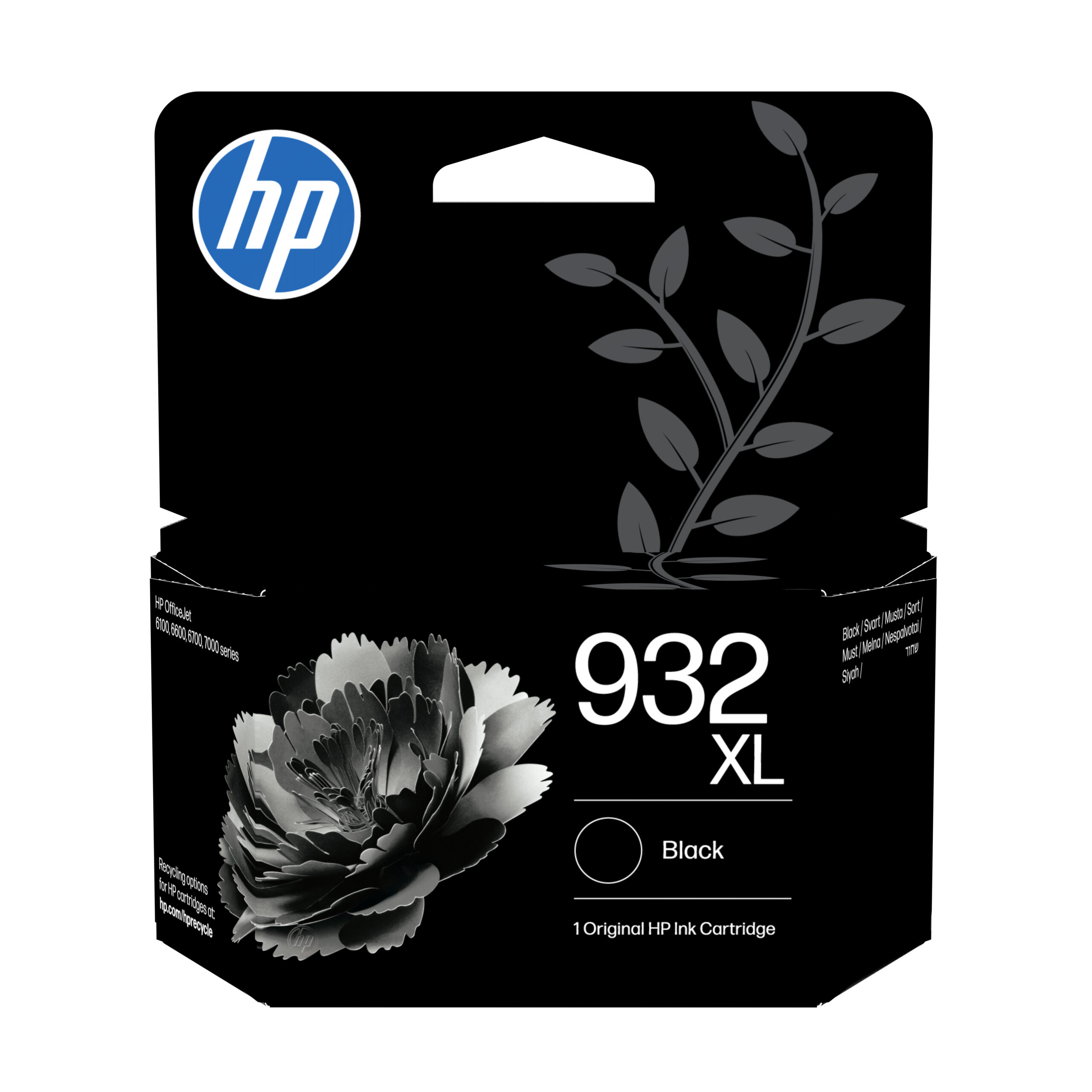 HP 932XL originele high-capacity zwarte inktcartridge