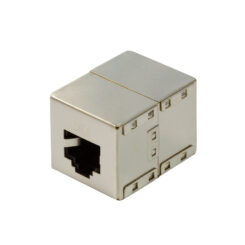 LogiLink NP0054 tussenstuk voor kabels RJ45 Grijs - Afbeelding 2