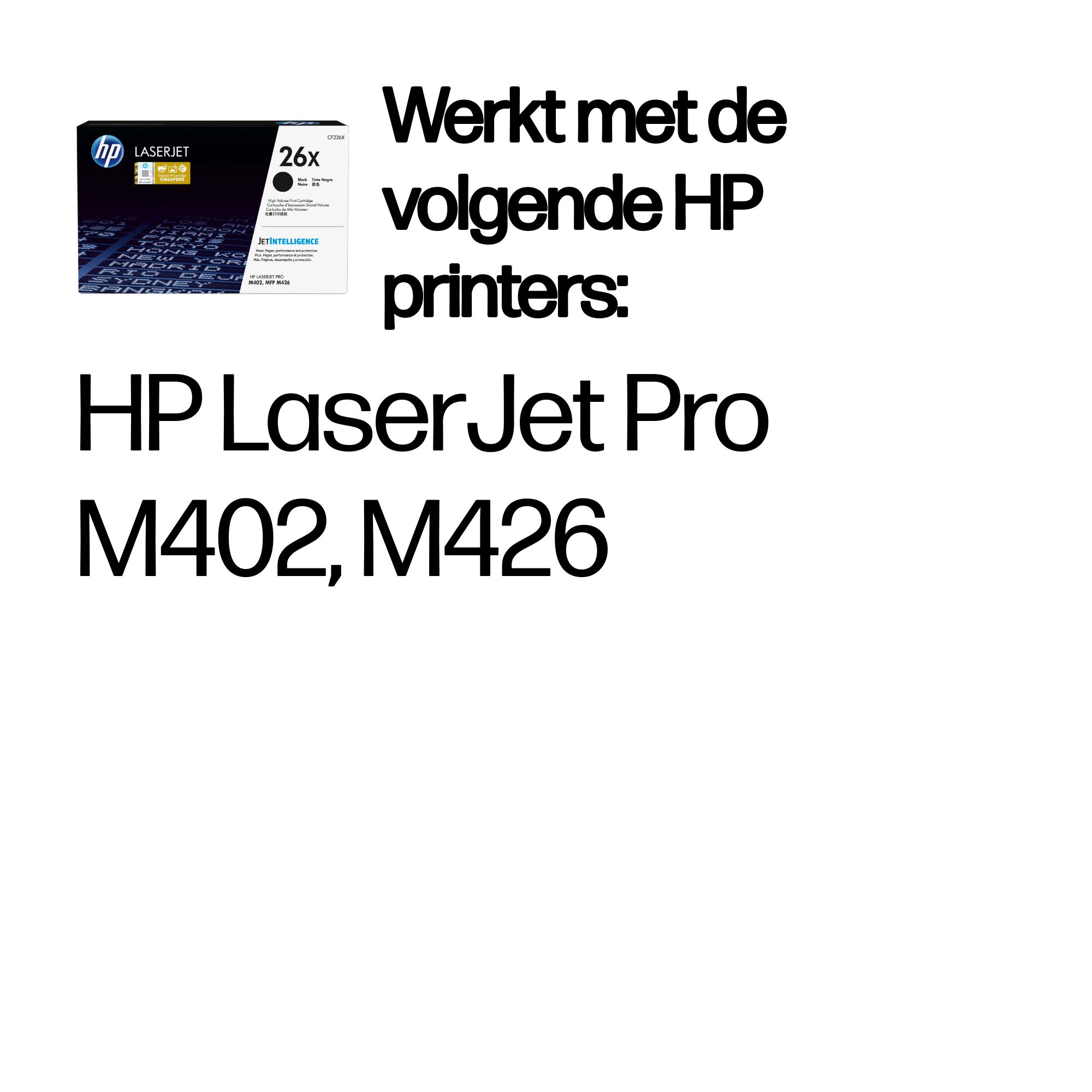 HP 26X originele high-capacity zwarte LaserJet tonercartridge - Afbeelding 3