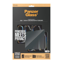 PanzerGlass ® 2-Way Privacy Screen Protector iPad Air 13'' (2024-2025) | iPad Pro 13'' (2024-2025) | Ultra-Wide Fit Doorzichtige schermbeschermer Apple 1 stuk(s) - Afbeelding 4