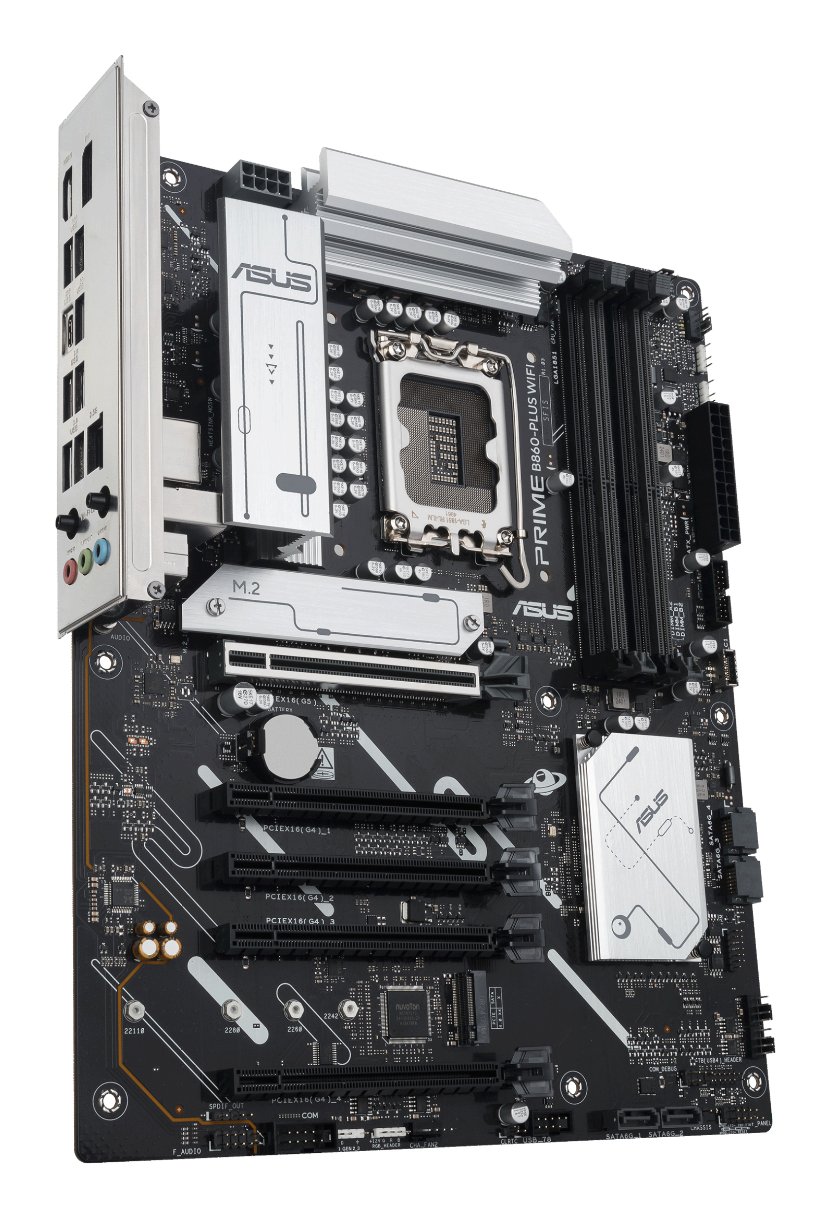 ASUS PRIME B860-PLUS WIFI Intel B860 LGA 1851 (Socket V1) ATX - Afbeelding 4