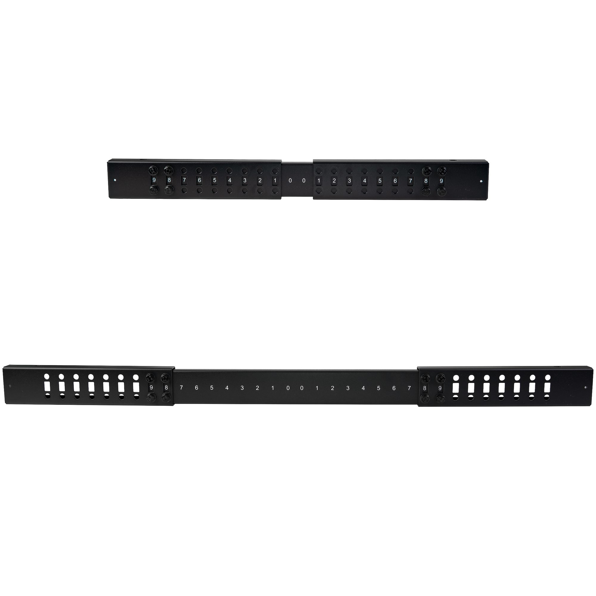 StarTech.com 18U 4-Post Server Rack, 19in Open Frame Rack met 101cm Montagediepte en 544kg Draagkracht, Mobiel of Vrijstaand IT Rack - Afbeelding 6
