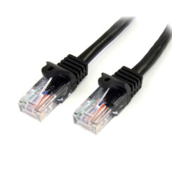 StarTech.com Cat5e patchkabel met snagless RJ45 connectors – 3 m, zwart