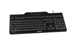CHERRY KC 1000 SC toetsenbord Kantoor USB AZERTY Frans Zwart - Afbeelding 4