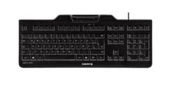 CHERRY KC 1000 SC toetsenbord Kantoor USB AZERTY Frans Zwart