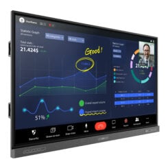 BenQ RP8603 Interactief flatscreen 2,18 m (86") Wifi 450 cd/m² 4K Ultra HD Zwart Touchscreen Type processor Android 11 18/7 - Afbeelding 4