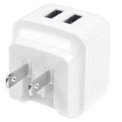 StarTech.com 2-poorts USB-lader - hoog vermogen (17 W / 3,4 A) - reislader (internationaal) - wit - Afbeelding 4