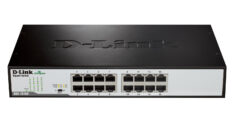 D-Link DGS-1016D/E netwerk-switch Unmanaged Zwart, Metallic - Afbeelding 3