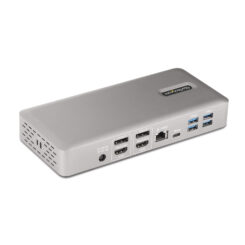 StarTech.com Universeel USB4 & Thunderbolt 4 Docking Station, Quad Display op Windows, Dual Display op MacBook, HDMI DP Dock met 100W Laptop Charging - Afbeelding 3