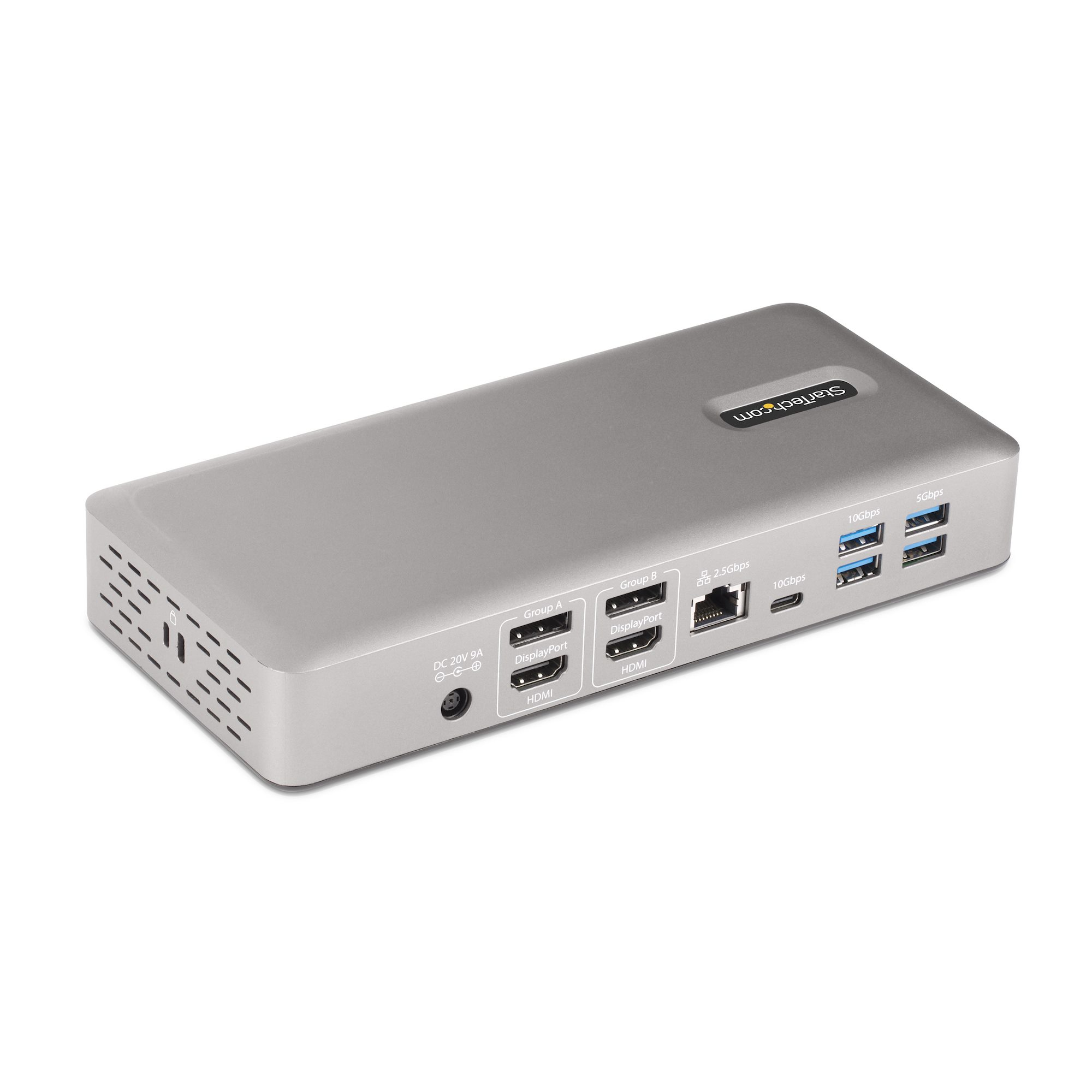StarTech.com Universeel USB4 & Thunderbolt 4 Docking Station, Quad Display op Windows, Dual Display op MacBook, HDMI DP Dock met 100W Laptop Charging - Afbeelding 3