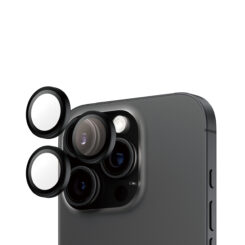 PanzerGlass ® Hoops® Camera Lens Protector Black iPhone 16 Pro | 16 Pro Max Doorzichtige schermbeschermer Apple 1 stuk(s)