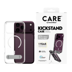 PanzerGlass CARE™ by ® Kickstand Case Transparent w. White MagSafe iPhone 2026 Pro Max | 17 Pro Max mobiele telefoon behuizingen Hoes Transparant - Afbeelding 3