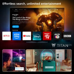 Philips 75MLED910/12 tv 190,5 cm (75") 4K Ultra HD Smart TV Wifi Zwart - Afbeelding 4