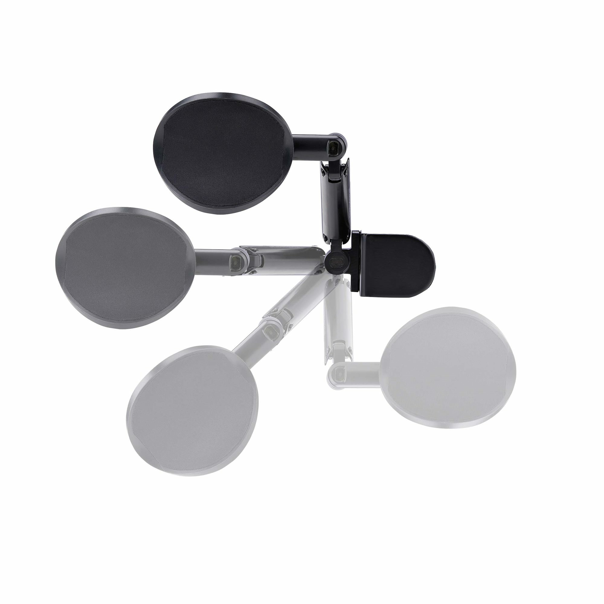 StarTech.com Verstelbare Armsteun voor Bureau, Ergonomische Arm/Elleboogsteun, 360-graden Rotatie, Kleminstallatie zonder Boren, Zwart - Afbeelding 5