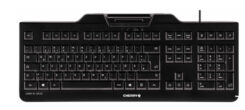 CHERRY KC 1000 SC toetsenbord Universeel USB AZERTY Belgisch Zwart - Afbeelding 2
