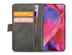 Mobilize Classic Gelly Wallet Book Case OPPO A54 5G/A74 5G Black - Afbeelding 3