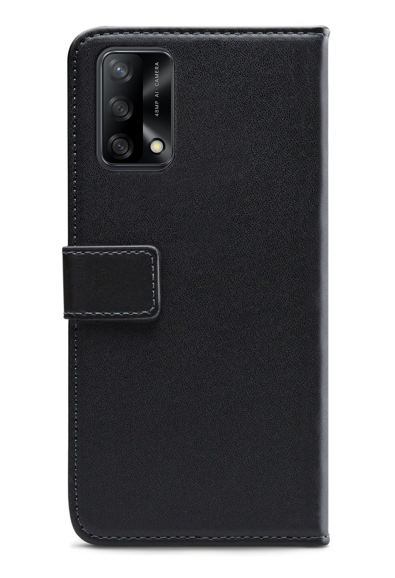 Mobilize Classic Gelly Wallet Book Case OPPO A74 4G Black - Afbeelding 2