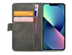 Mobilize Classic Gelly Wallet Book Case Apple iPhone 13 Mini Black - Afbeelding 3