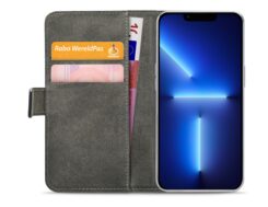 Mobilize Classic Gelly Wallet Book Case Apple iPhone 13 Pro Black - Afbeelding 3