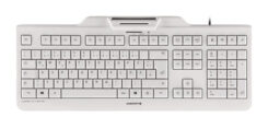 CHERRY KC 1000 SC toetsenbord Universeel USB AZERTY Belgisch Wit - Afbeelding 2