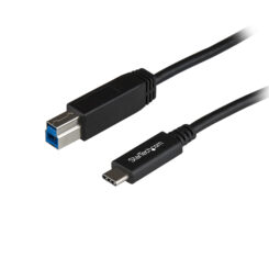 StarTech.com 1m USB-B naar USB-C Kabel, USB 10Gbps, USB 3.2 Gen 2 Type C naar USB-B Data Transfer Kabel