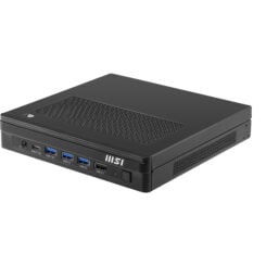MSI PRO DP10 A14MG-003BEU PC's/werkstation Intel® Pentium® Gold G7400 1,1L maat pc Mini PC barebone Zwart